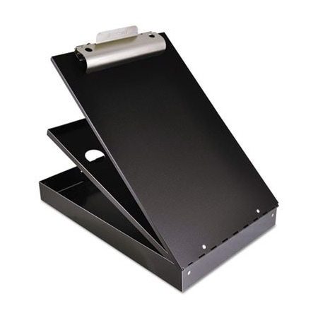 Saunders Mfg. Co. Saunders, CRUISER MATE ALUMINUM STORAGE CLIPBOARD, 1 1/2in CLIP CAP, 8.5 X 12 SHEETS, BLACK 21117
